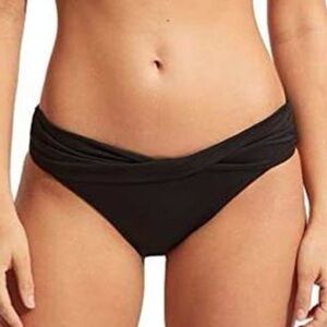 Seafolly Black Bikini Bottom